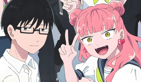 You and I Are Polar Opposites : illustration du nouvel anime comédie romantique