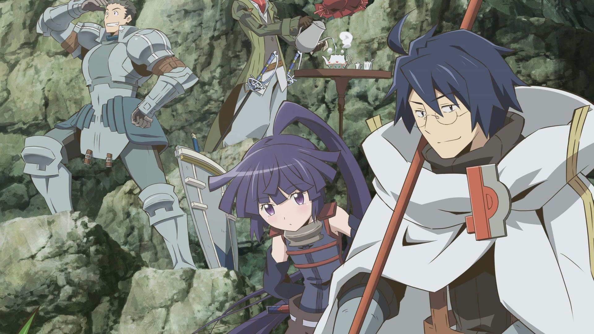 Personnages de Log Horizon, l'anime isekai axé sur la construction sociale en 2013