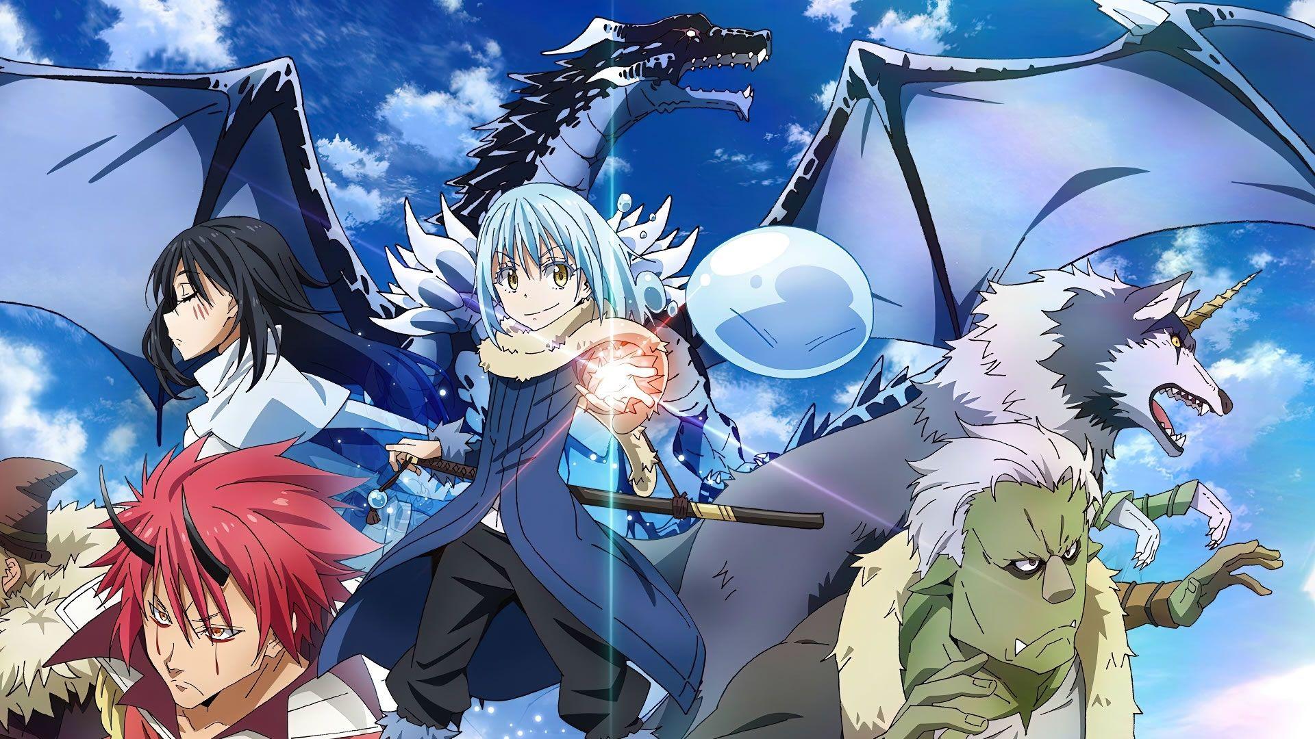 Rimuru Tempest de That Time I Got Reincarnated as a Slime, l'isekai phare de 2018