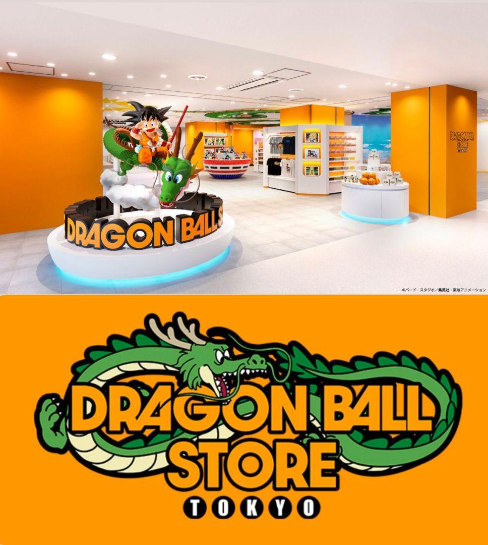 Concept de la statue de Kid Goku chevauchant Shenron pour la Dragon Ball Store Tokyo