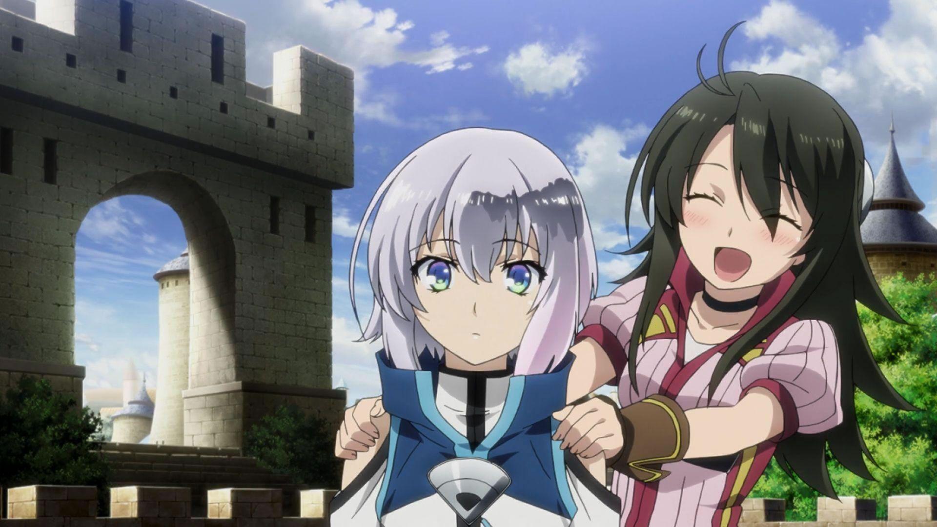 Ernesti Echevalier et son mecha de Knight's & Magic, fusion isekai et robots en 2017