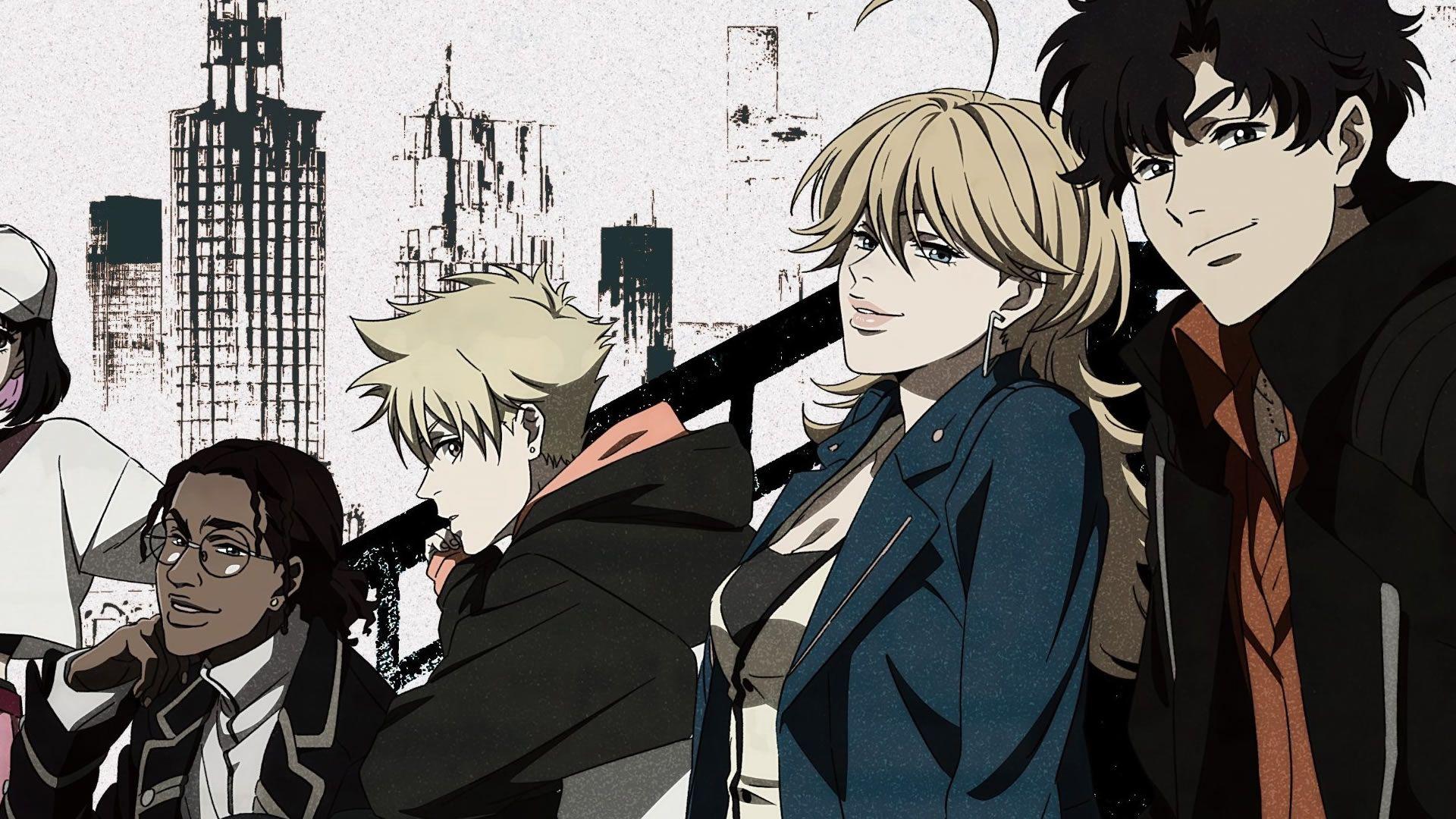 Visuel de l'anime original Lazarus, nouvelle production