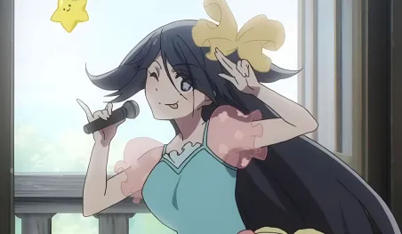 Affiche promotionnelle du film Zombieland Saga: Yumeginga Paradise dévoilant le groupe Franchouchou