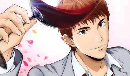 Visuel promotionnel de l'anime Drops of God, annonçant sa sortie en 2026