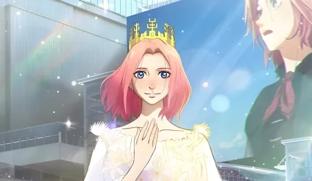 Affiche promotionnelle du film Scarlet de Mamoru Hosoda, avec un nouveau visuel captivant