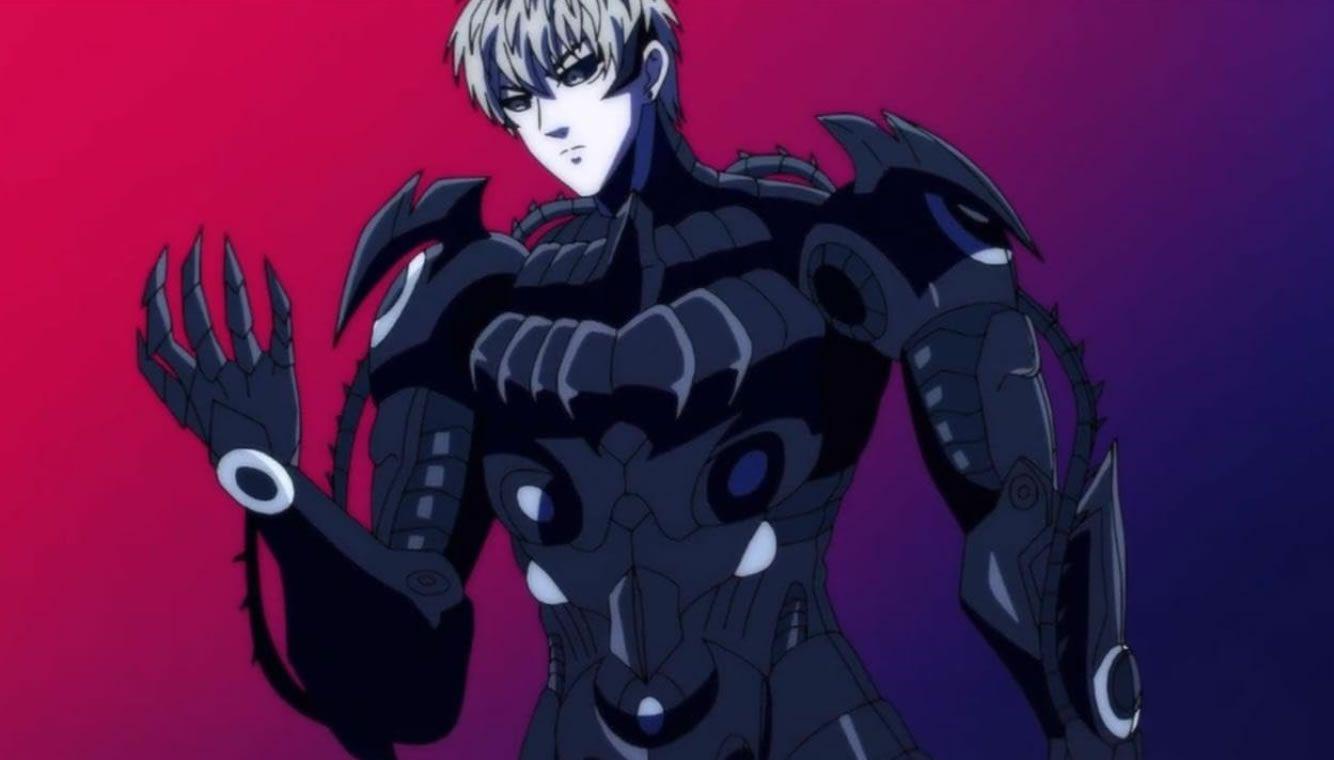 Capture d'écran de l'épisode 6 de One Punch Man saison 3 illustrant une animation statique