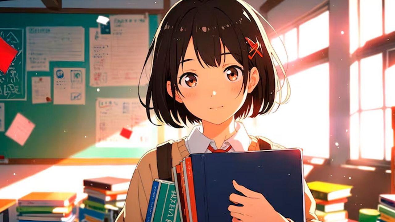 Écran d'ordinateur affichant des ressources d'apprentissage du japonais en ligne, pour les fans d'anime