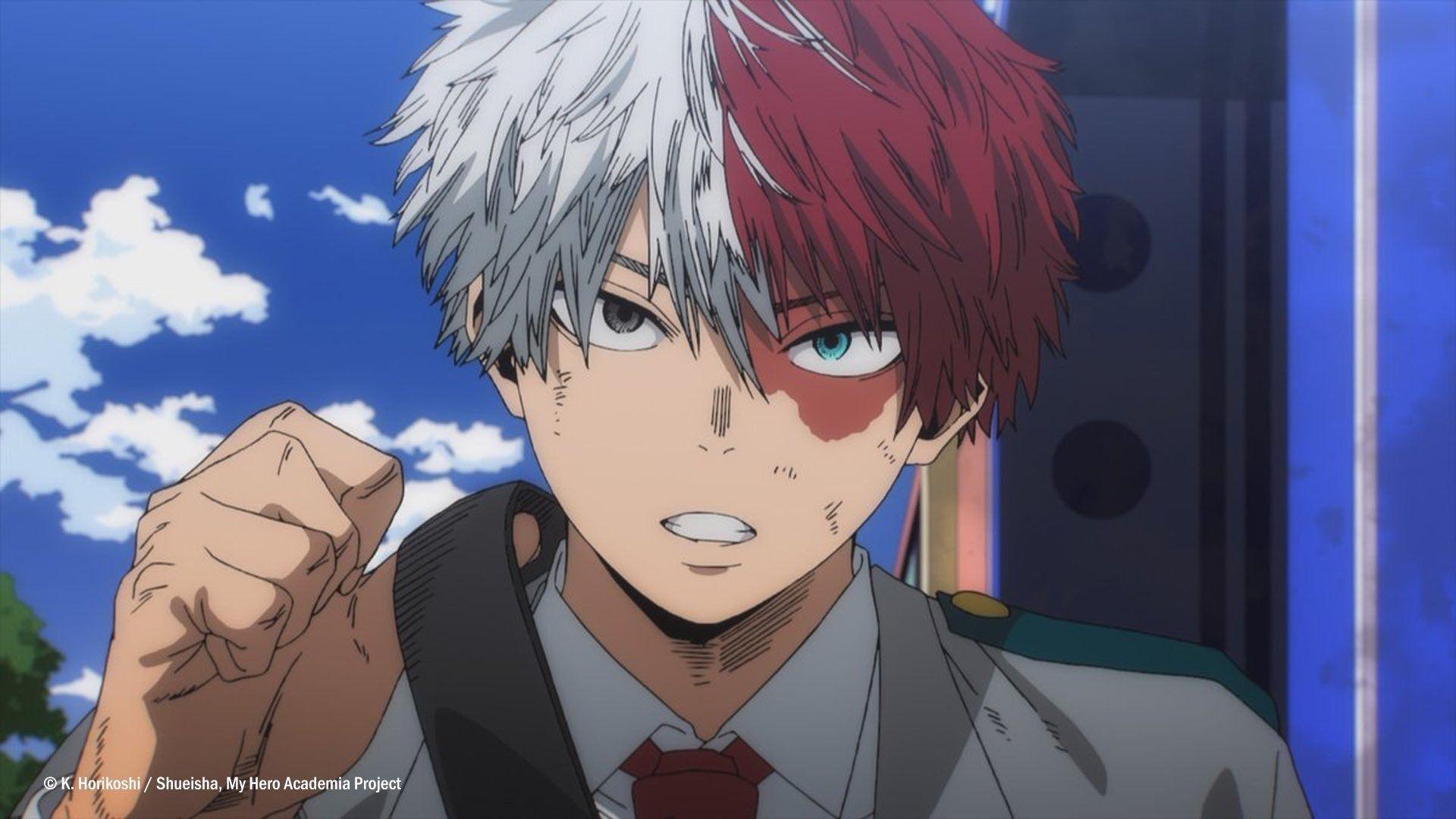 Shoto Todoroki et le conflit familial dans l'épilogue de My Hero Academia