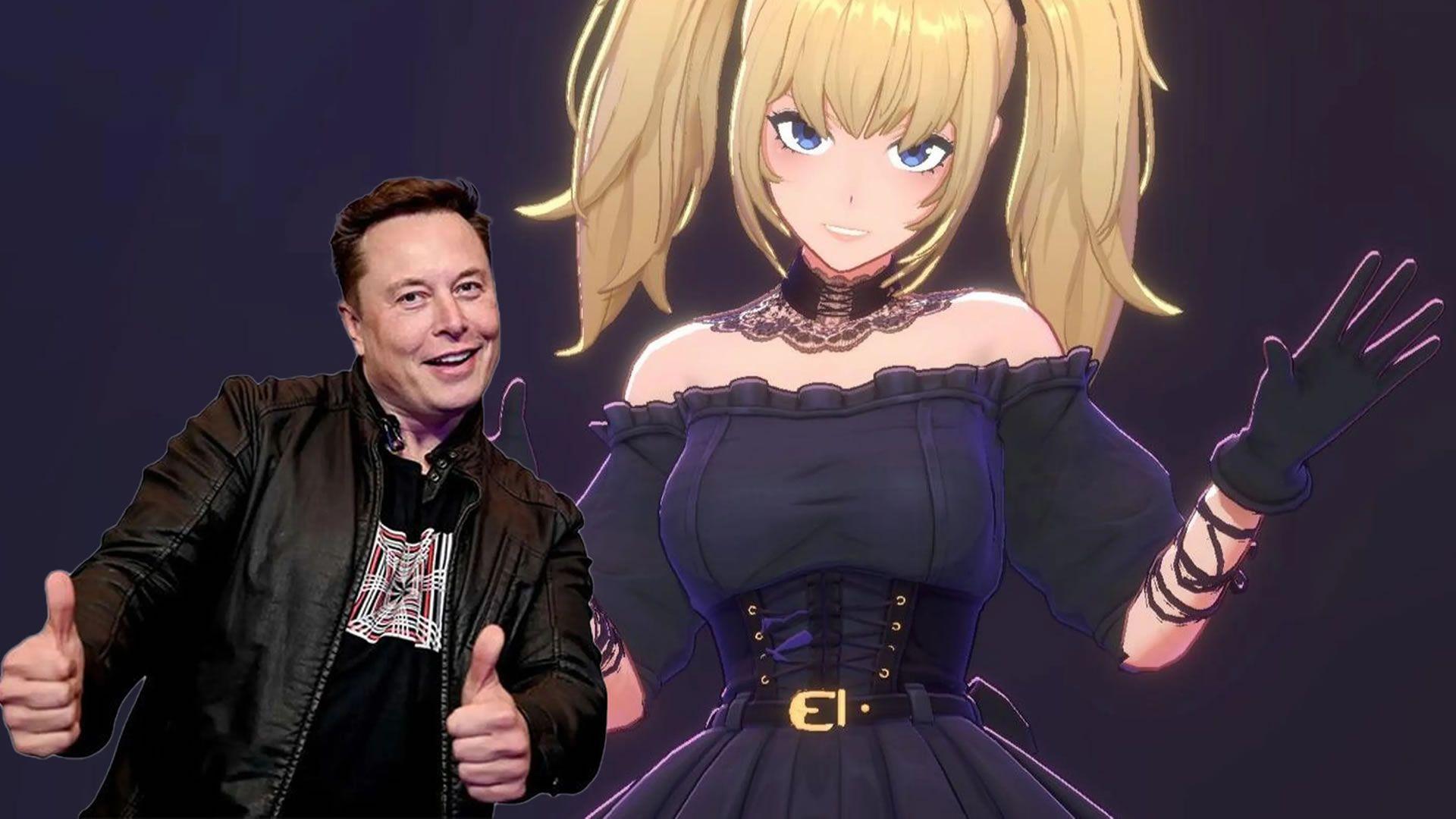 Illustration du chatbot Ani d'xAI, dont la conception a suscité des débats.