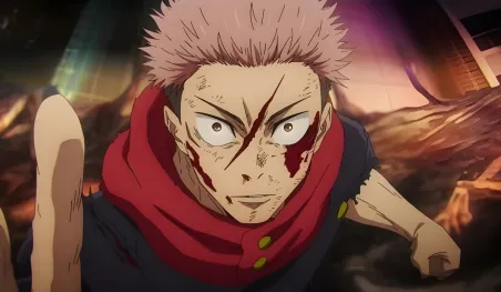 Affiche promotionnelle du film JUJUTSU KAISEN: Execution, illustrant Yuji Itadori et d'autres personnages, symbolisant son succès au box-office japonais.